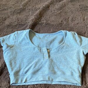 Bombshell sportswear crop top